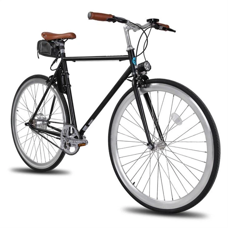 36V250Wリアモーターヴィンテージシングルスピード700C電動自転車