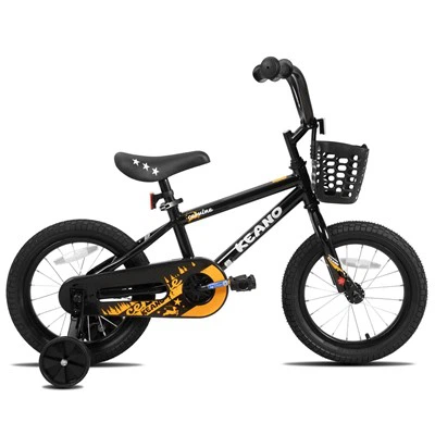 JOYKIE KEANO 高-品質 14- 20 インチ ハイテン フレームとフォーク 取り外し可能な補助輪 カスタマイズ可能な子供用自転車
